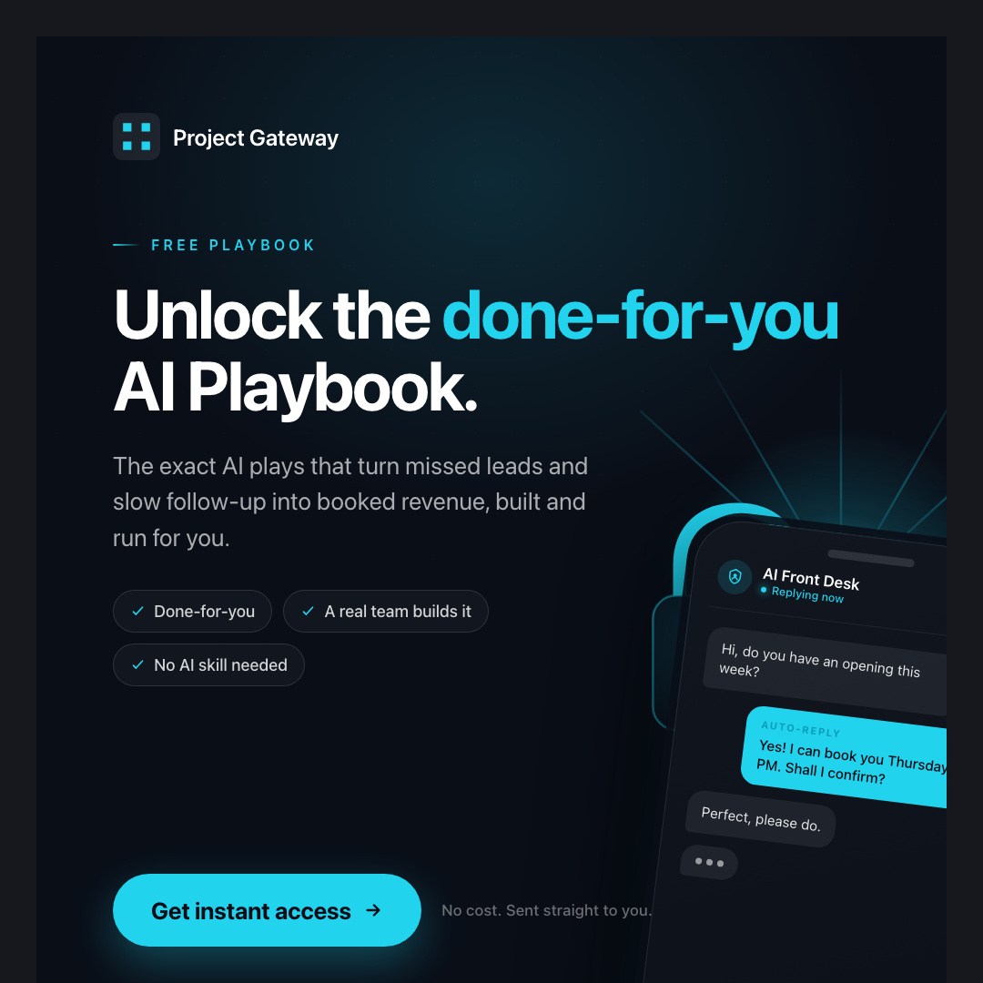 Project Gateway general business ad — Lead Magnet