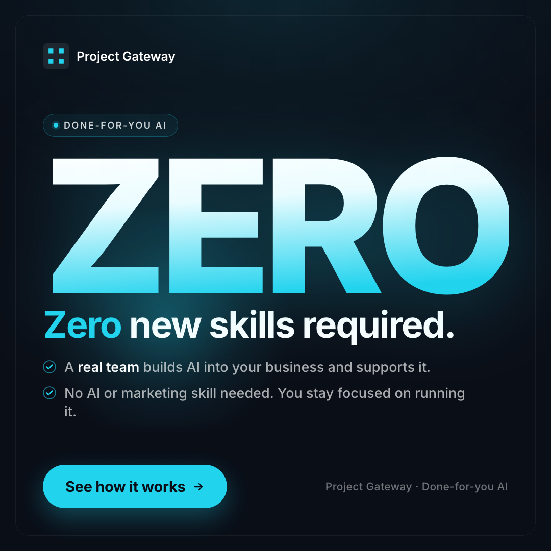 Project Gateway general business ad — Big Stat